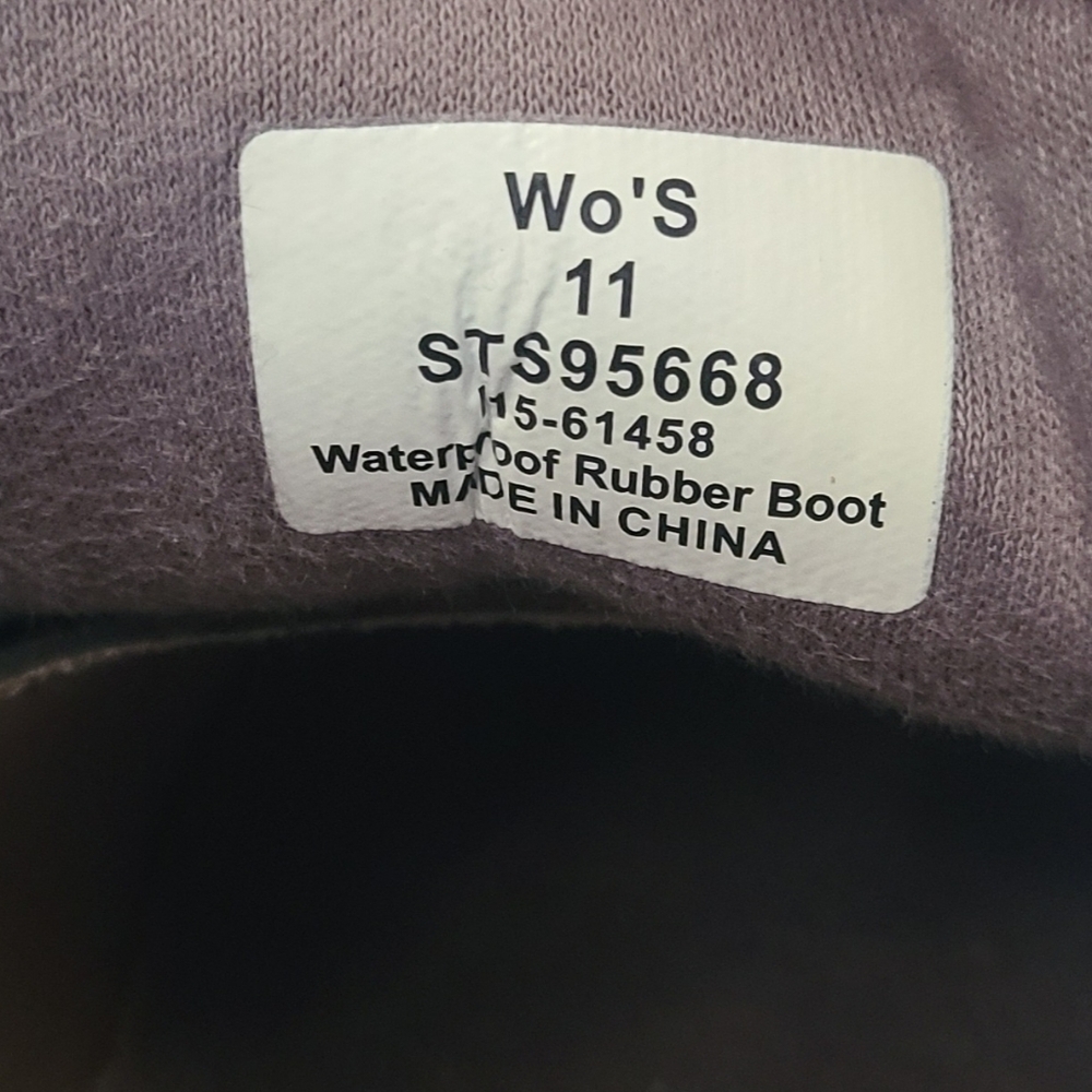 Sperry Saltwater Low Rise Duck Boots Womens Size 11 - Picture 6 of 6